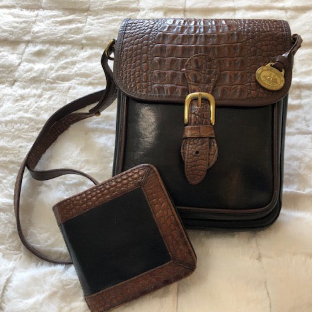 Brahmin Vintage Crossbody Bag and Wallet